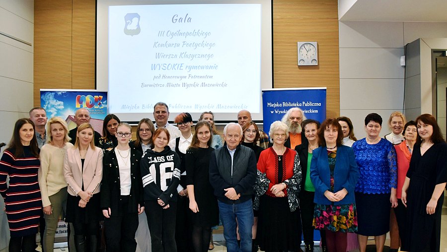Wysokie Mazowieckie: Poezja żyje w Wysokiem Mazowieckiem: Gala finałowa konkursu "WYSOKIE Rymowanie" [foto]