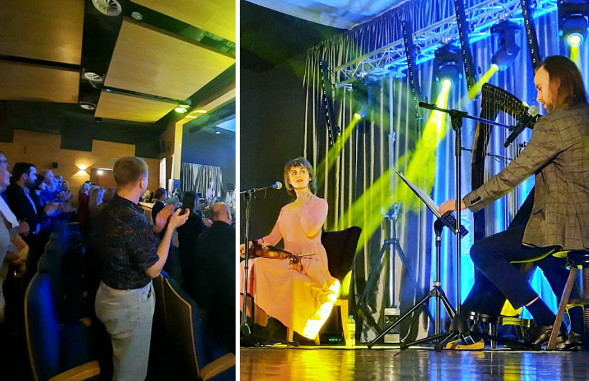 Ciechanowiec: Koncert pełen poezji – Natalia Niemen i Michał Zator oczarowali publiczność