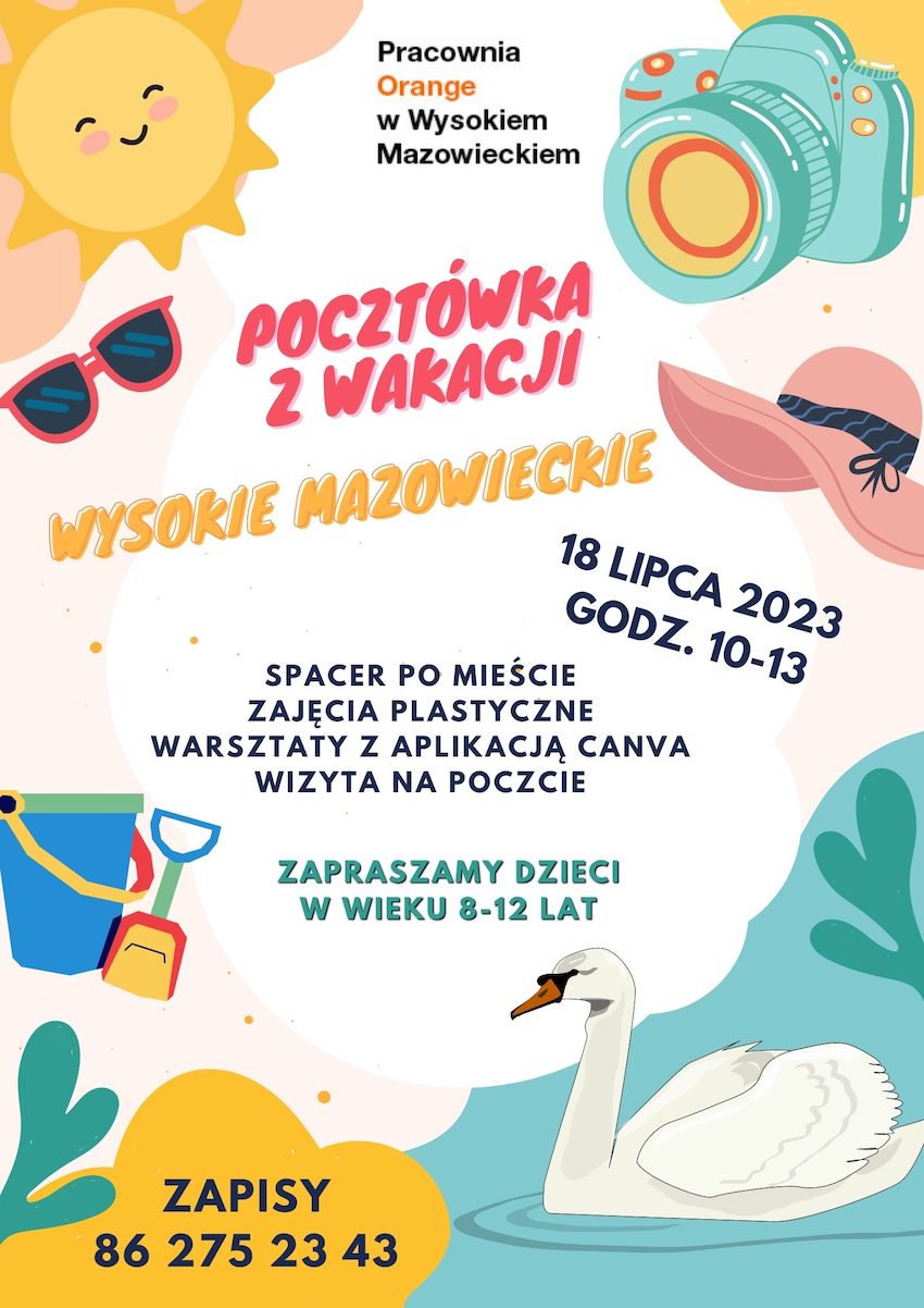 Pracownia Orange Pocztówka z wakacji kopia