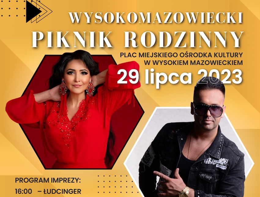 Wysokomazowiecki Piknik Rodzinny - muzyka, zabawy i pokaz sztucznych ogni