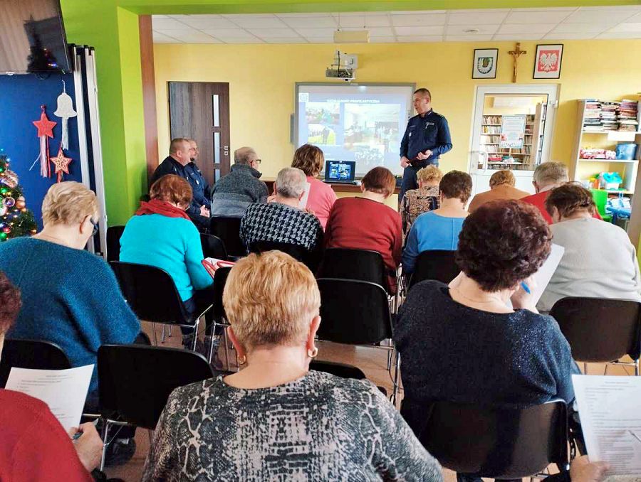 Debata o bezpieczeństwie gminie Nowe Piekuty [foto]
