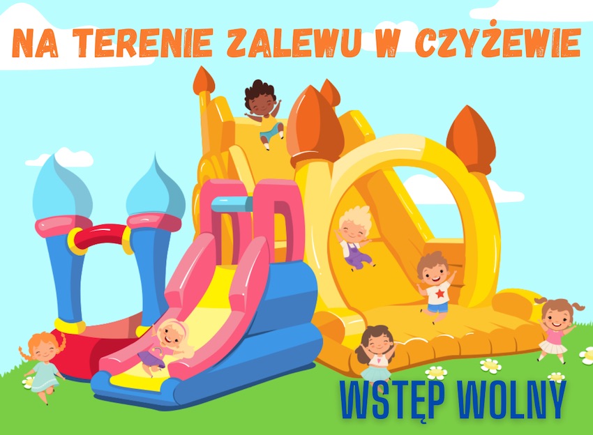 Bezpłatny dmuchany plac zabaw w Czyżewie
