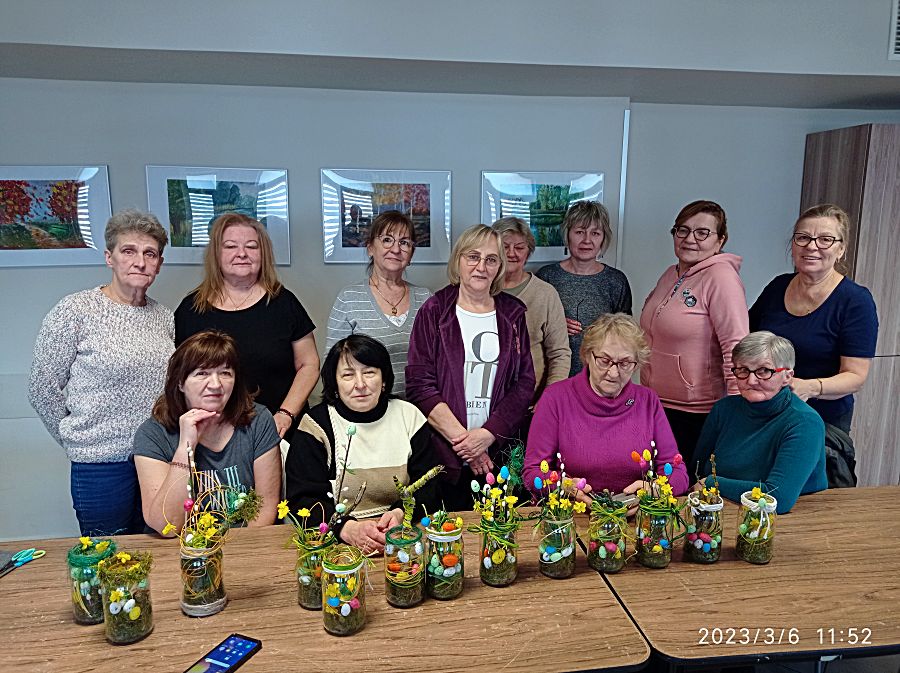 Warsztaty wielkanocne w GOK Szepietowo [foto]