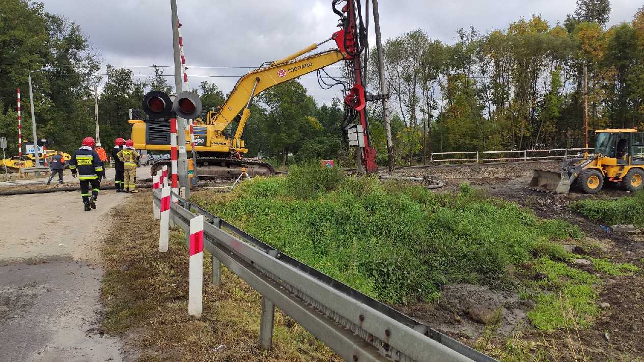 Szepietowo. Uszkodzono gazociąg podczas prac budowlanych [foto]