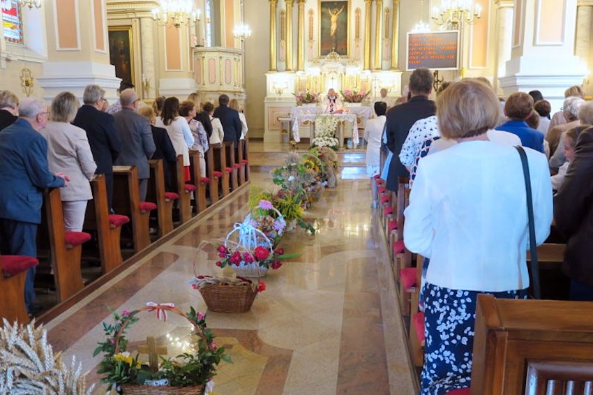 Dożynki parafialne w Hodyszewie i Jabłoni Kościelnej [foto]