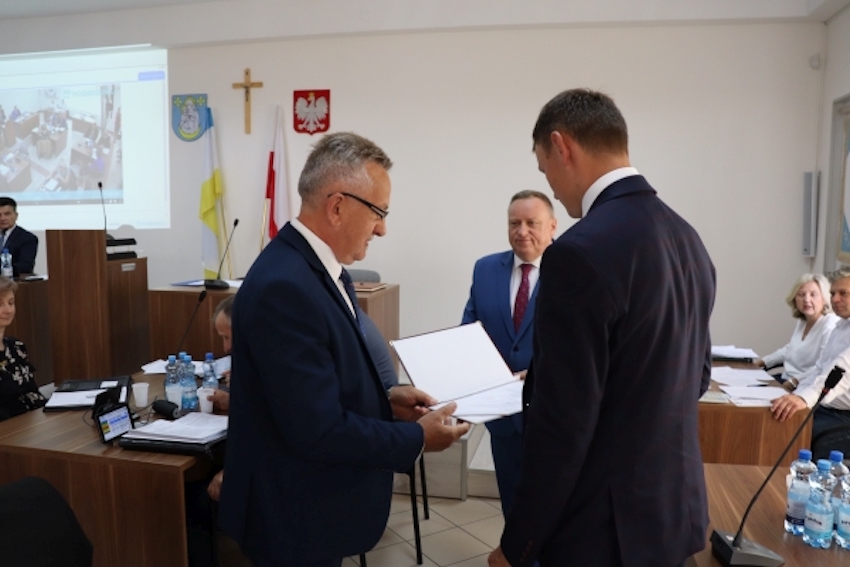 Wysokie Mazowieckie. Nowy radny złożył ślubowanie [foto]
