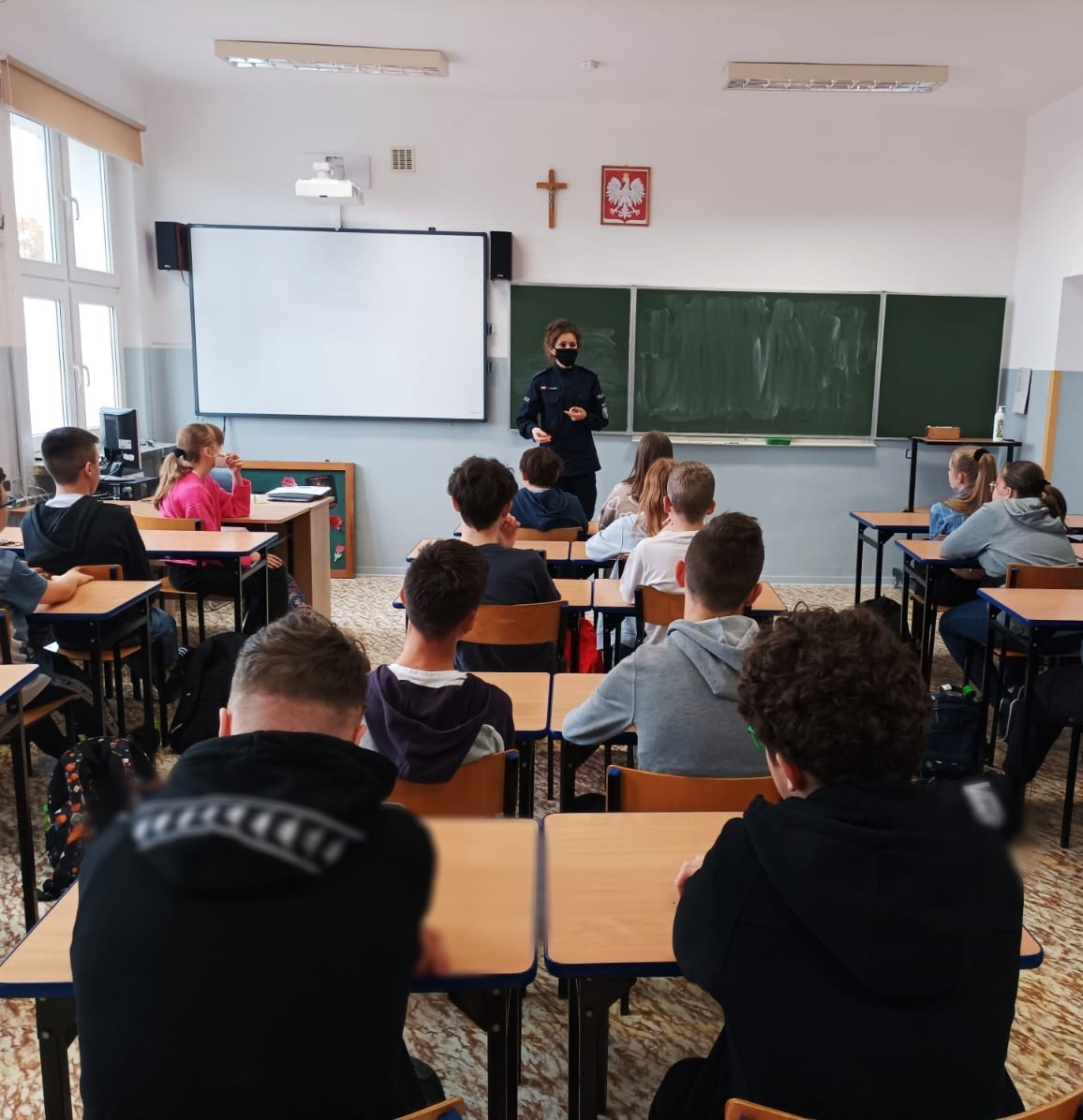 Wysokie Mazowieckie. Rozmawiali o odpowiedzialności prawnej nieletnich [foto]