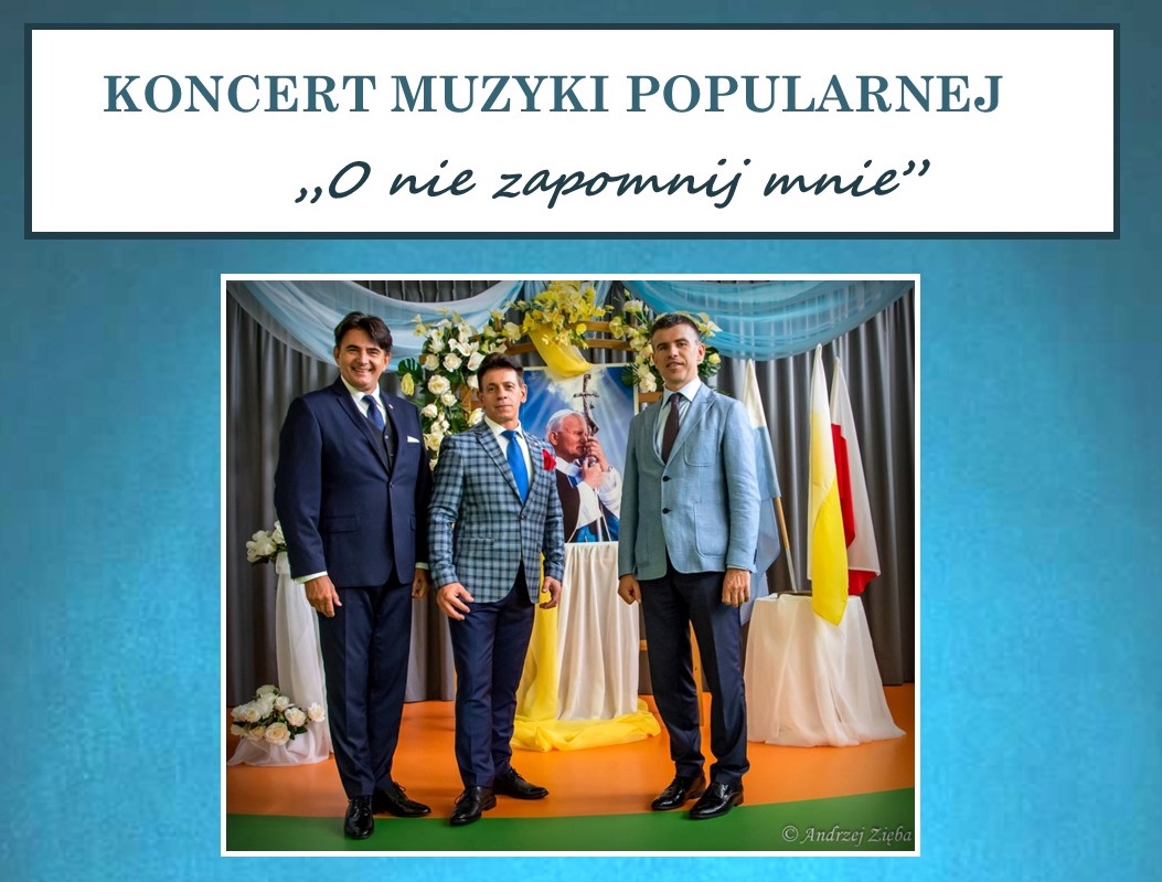 Zaproszenie na Koncert muzyki popularnej w Szepietowie [27.10]