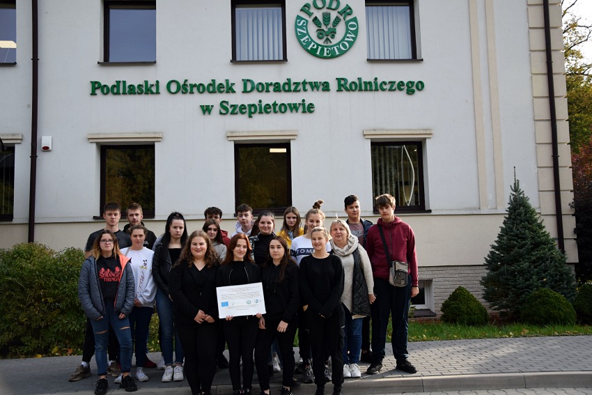 Uczniowie szkół rolniczych na warsztatach w PODR Szepietowo [foto]