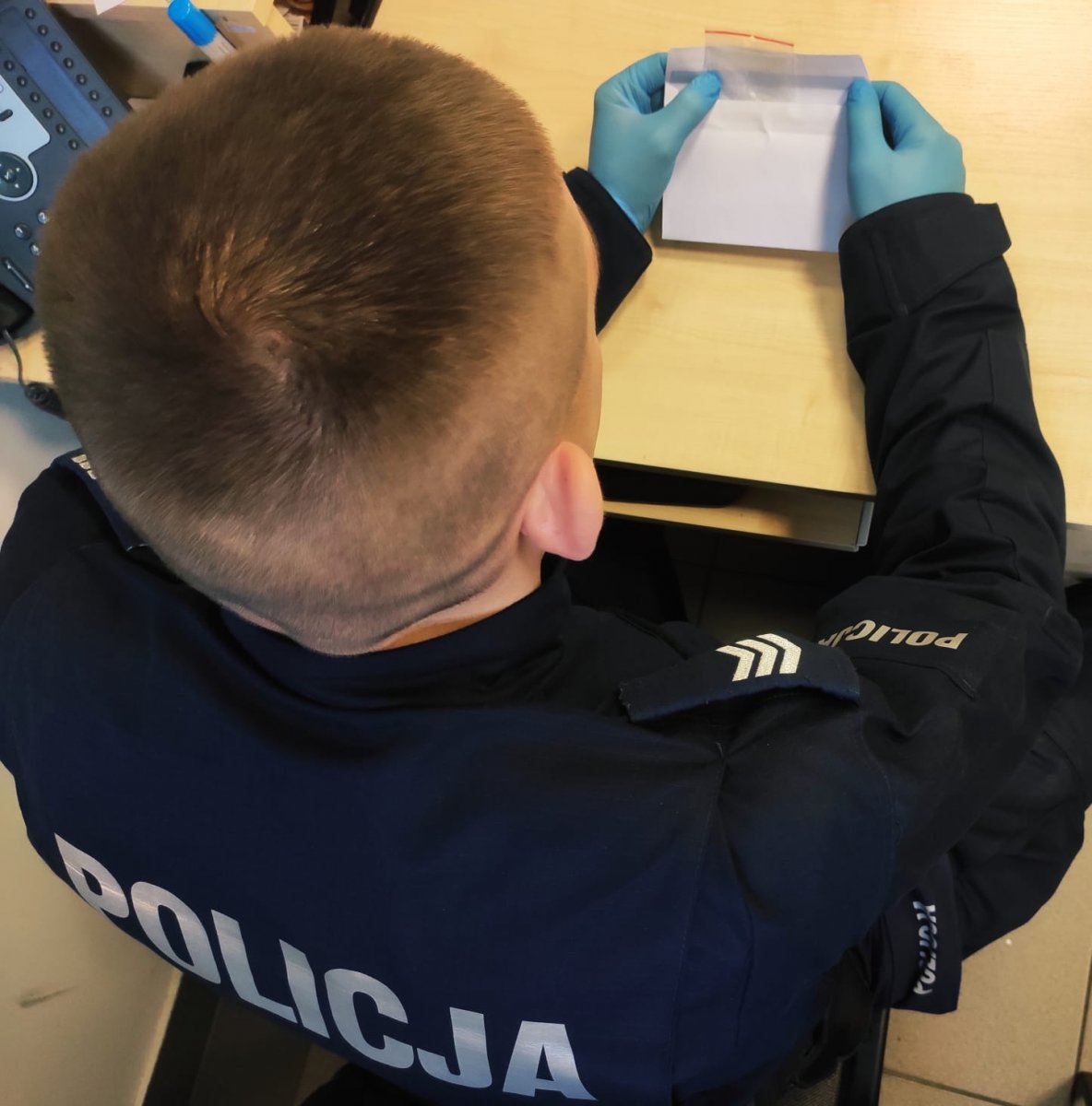 Wysokie Mazowieckie. Policja zatrzymała 28-latka. Znaleziono u niego amfetaminę