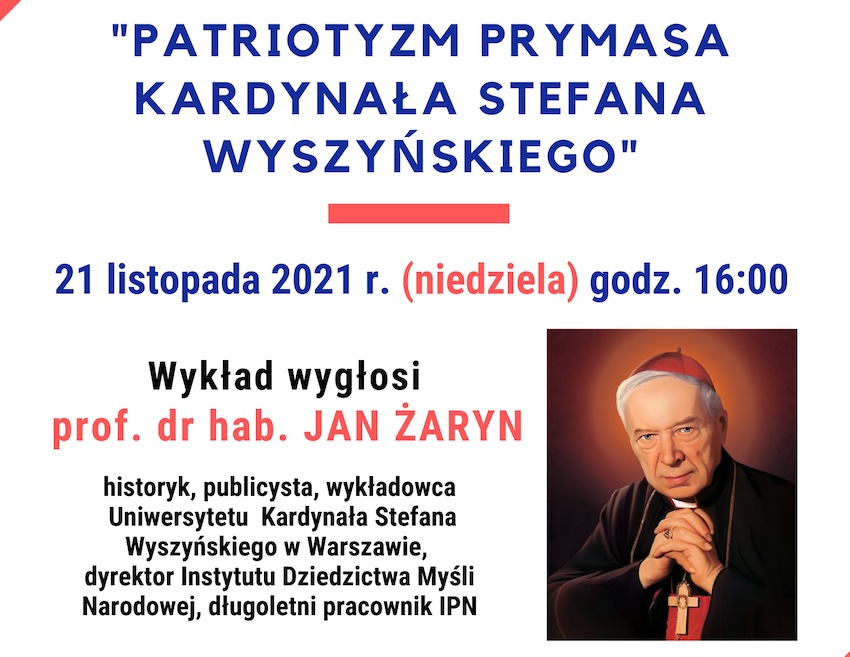 Wysokie Mazowieckie. Zaproszenie na wykład 