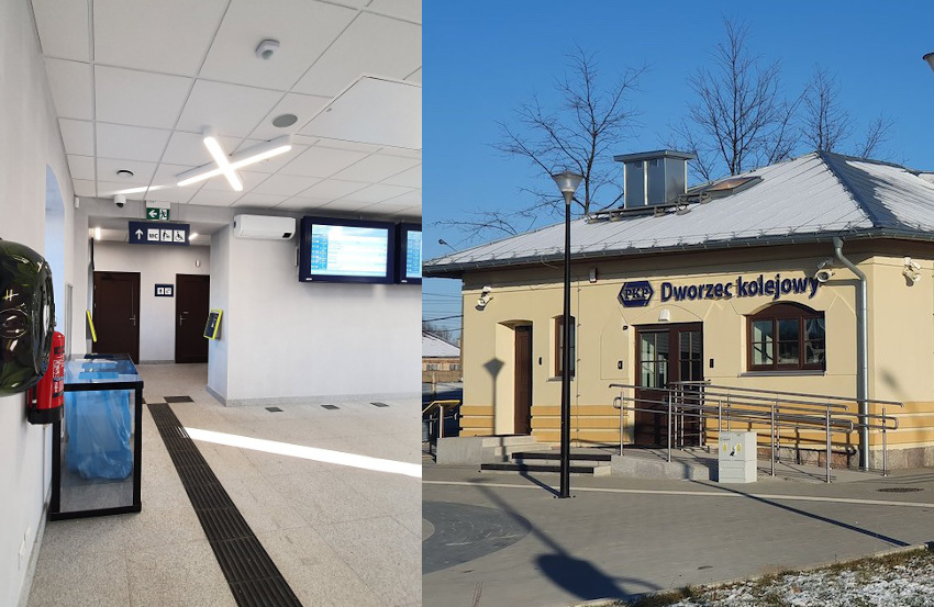 Dworzec w Szepietowie otwarty dla podróżnych [foto]