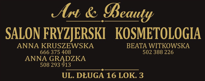 Nowo otwarty salon fryzjerski Art & Beauty w Wysokiem Mazowieckiem zaprasza 