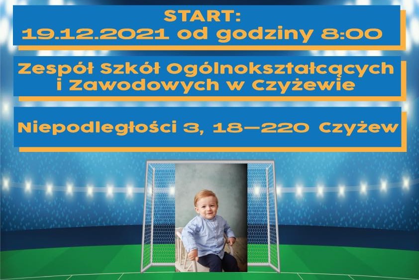 Czyżew. Turniej i kiermasz świąteczny dla Filipka chorego na SMA