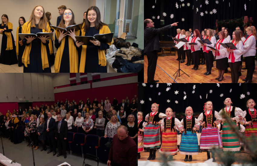 Koncert kolęd. Na scenie zespoły z Szepietowa, Ciechanowca, Sokół i Nowych Piekut [wideo/foto]
