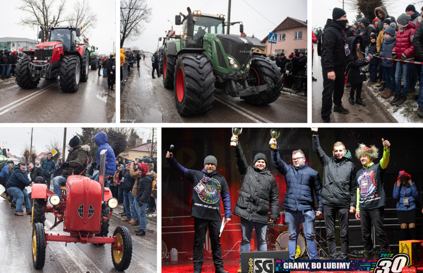 Wielkie traktorowe emocje w Wysokiem Mazowieckiem! II Zawody traktorów w przeciąganiu liny [wideo/foto]
