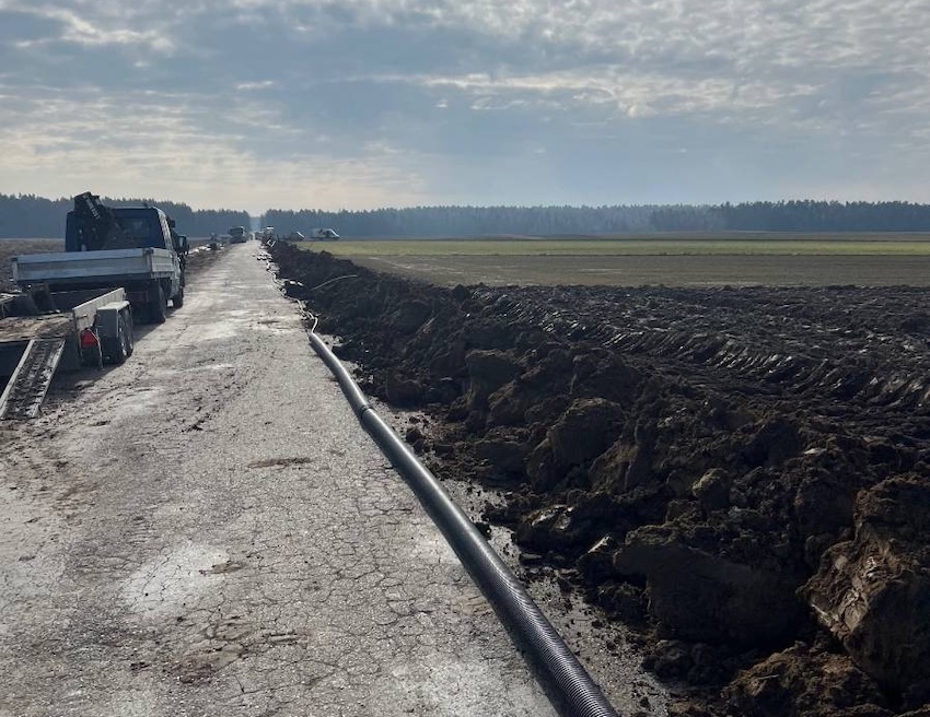 Przebudowa drogi powiatowej powiatowej Kobylin Borzymy - Czajki [foto]