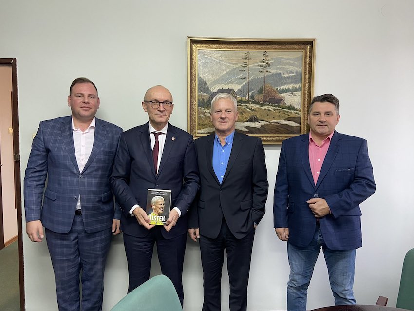 Michał Listkiewicz w Czyżewie. Spotkał się z uczniami ZSOiZ [foto]