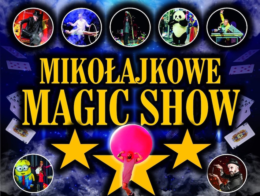 Mikołajkowe Magic Show w Wysokiem Mazowieckiem