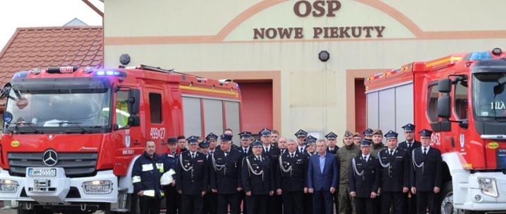 100-lecie Ochotniczej Straży Pożarnej w Nowych Piekutach. Zaproszenie na uroczystości
