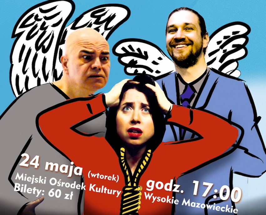 Wysokie Mazowieckie. Zaproszenie na spektakl teatralny "Kantata na cztery skrzydła"