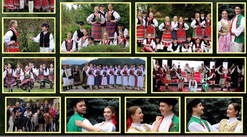 Ciechanowiec. Koncert Ludowego Zespołu Pieśni i Tańca ,,Skowronki" z okazji Dnia Matki