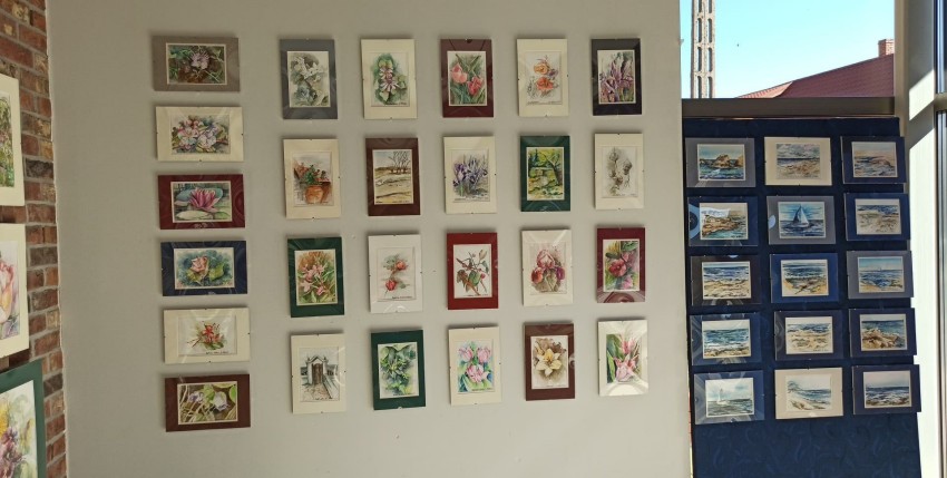 Ciechanowiec. Wystawa malarstwa Barbary Pełszyk [foto]