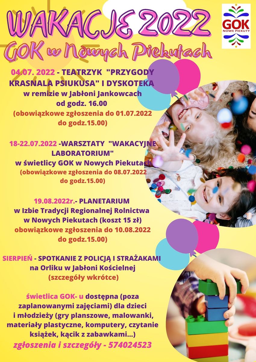 wakacje 2021 zajecia 2 tydzien