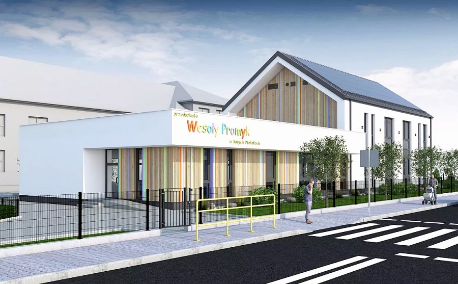 Tak wyglądać będą przedszkola w przedszkola w Nowych Piekutach i Jabłoni Kościelnej [foto]