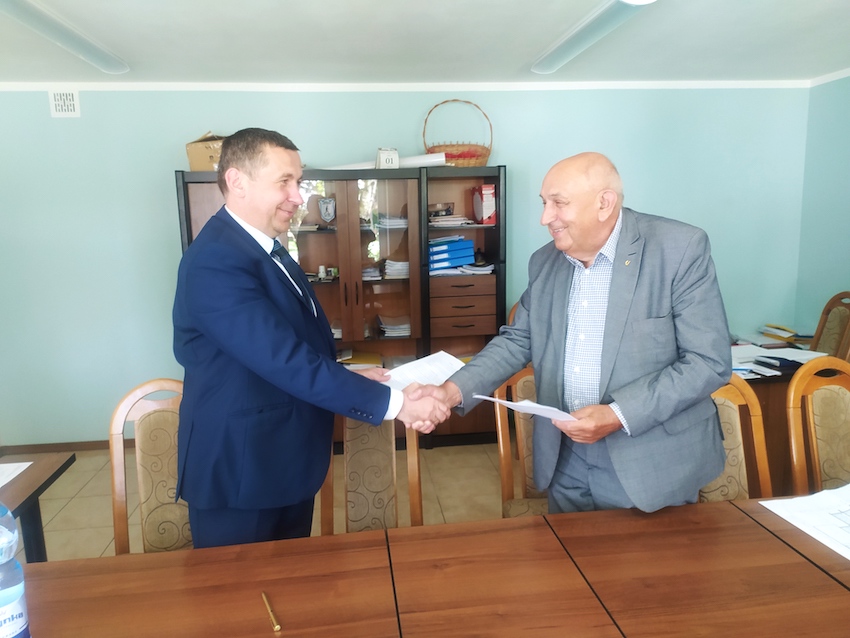 Wysokie Mazowieckie. Nowy blok na terenie "za stadionem" w 2024 roku
