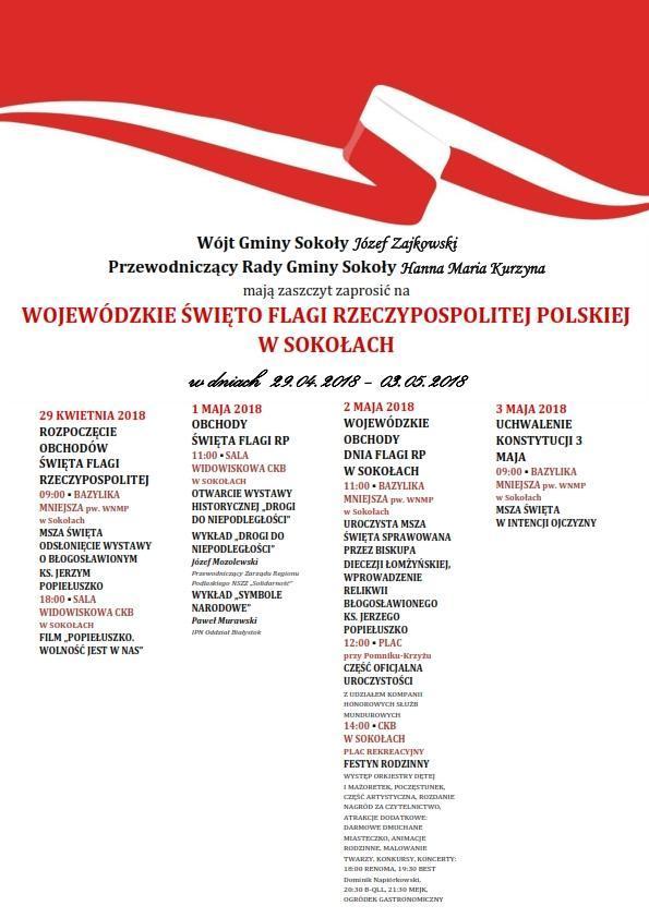 zaproszenie sokoly2018plakat