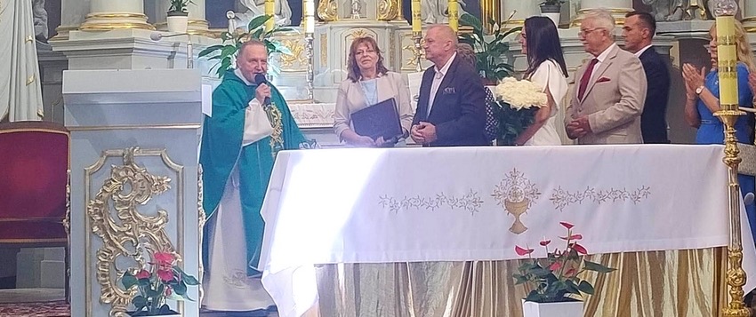 Ciechanowiec: pożegnanie ks. Tadeusza Kryńskiego w parafii Trójcy Przenajświętszej
