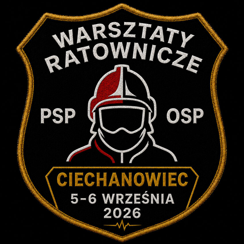 Ciechanowiec: odznaka II Warsztatów Ratowniczych Jednostek Ochrony Przeciwpożarowej Powiatu Wysokomazowieckiego