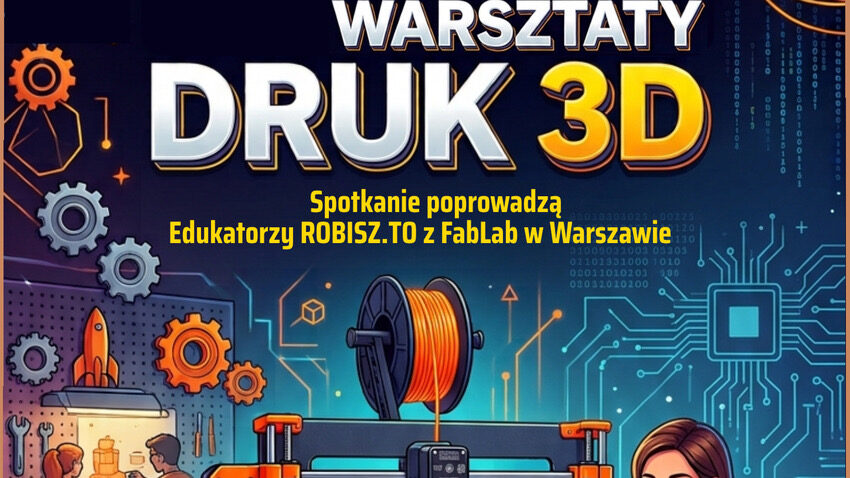 Wysokie Mazowieckie: warsztaty druku 3D w Pracowni Orange