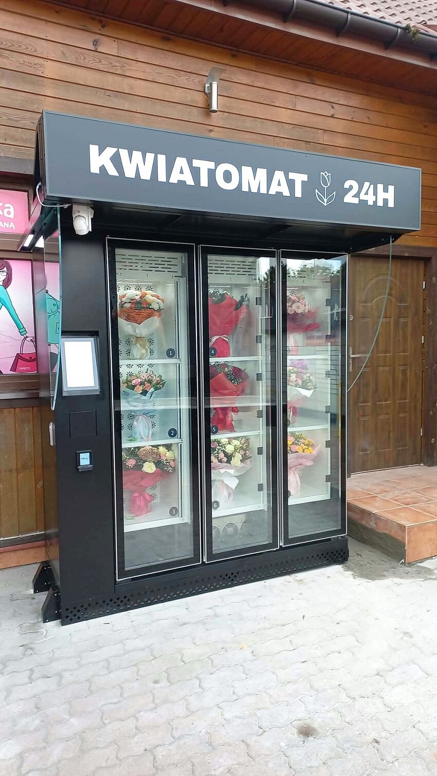 Kwiatomat 24h Krainy Zieleni w Ciechanowcu