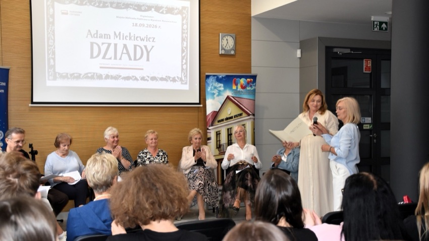 Wysokie Mazowieckie: wrześniowe czytanie „Dziadów” w kawiarni Miejskiego Ośrodka Kultury