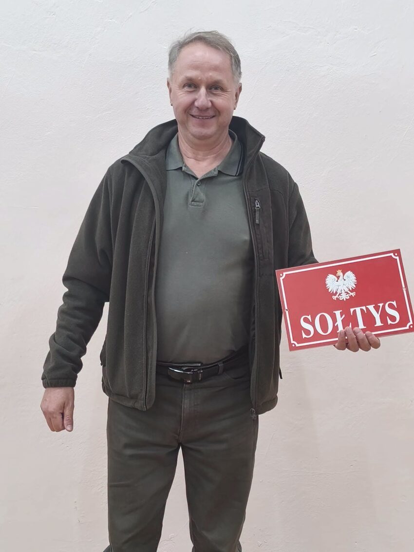Jan Mieniuk, nowy sołtys Dąbrowy Wielkiej w gminie Czyżew