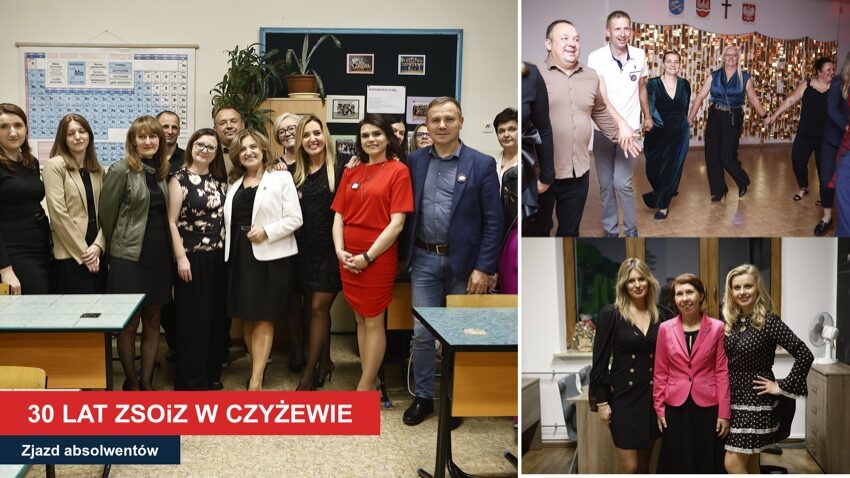 Zjazd absolwentów na 30-lecie ZSOiZ w Czyżewie