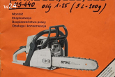 Sprzedam używaną piłę spalinową STIHL MS-440
