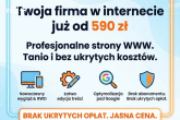 Strona internetowa już od 590 zł