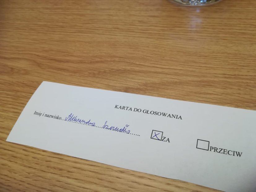 karta do gosowania