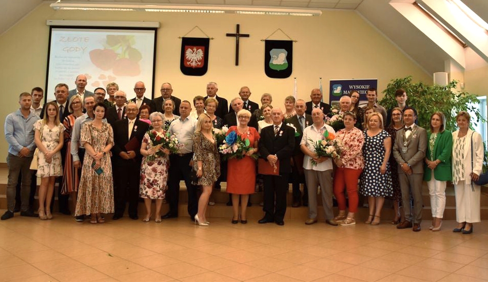 Wysokie Mazowieckie: 50 lat razem! 16 par z Wysokiego Mazowieckiego otrzymało medale [foto]