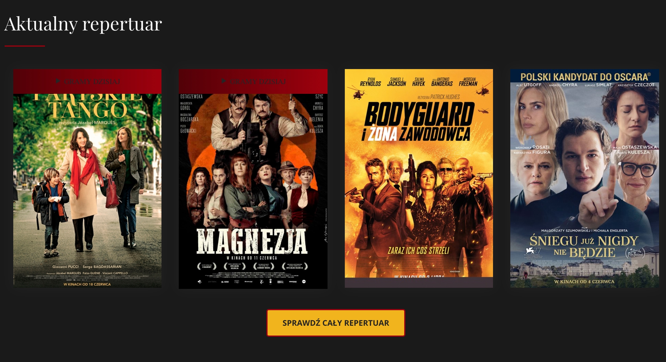 Wysokie Mazowieckie. Aktualny repertuar filmów w kinie WARS