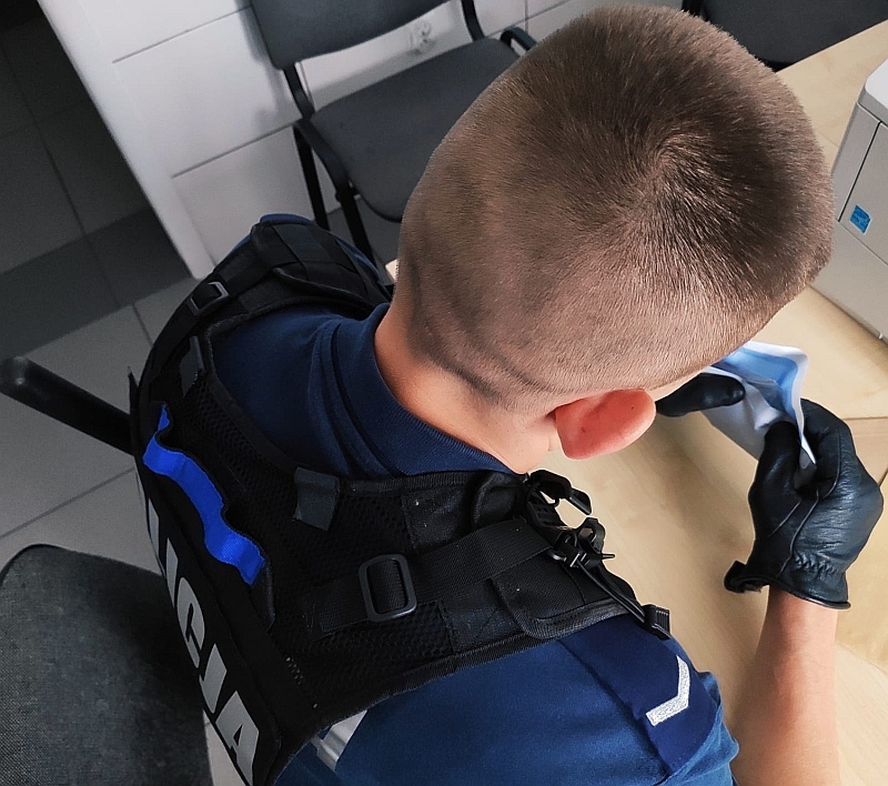 Wysokie Mazowieckie. Policjanci znaleźli przy rowerzyście 6 gramów amfetaminy