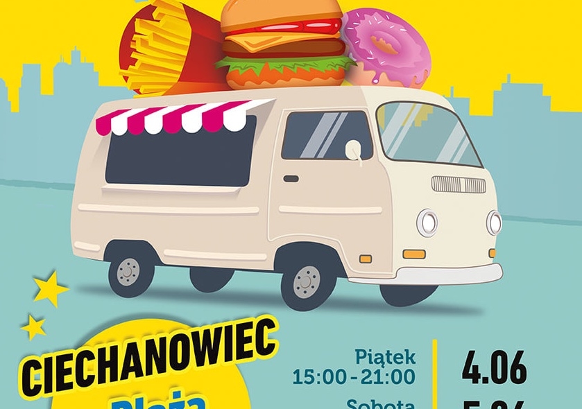 Ciechanowiec: Zlot Food Trucków w Ciechanowcu - najlepsze dania z czterech stron świata