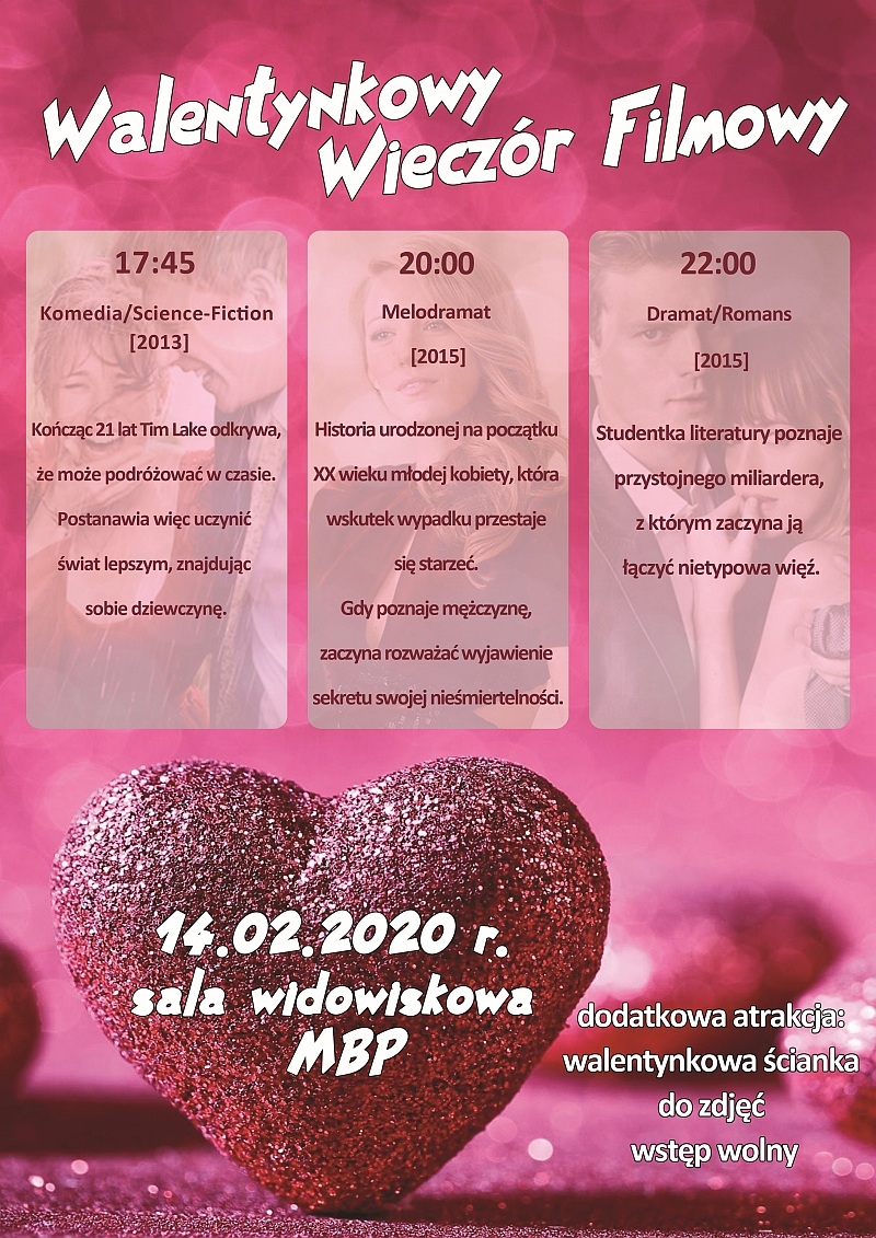 Walentynki w Ciechanowcu na filmowo