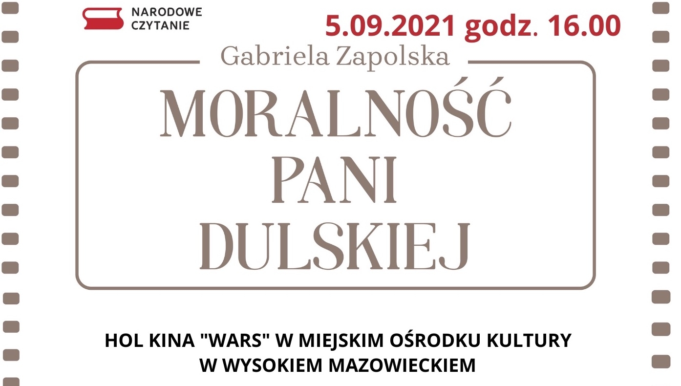 Wysokie Mazowieckie: Narodowe Czytanie w Wysokiem Mazowieckiem