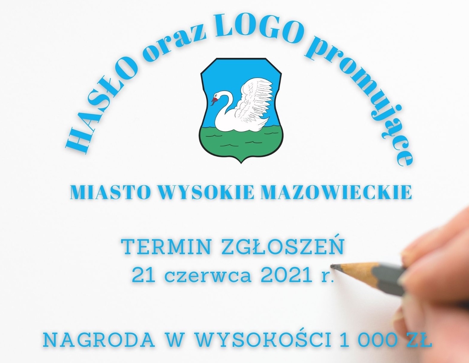 Wysokie Mazowieckie: Wymyśl logo i hasło promujące Wysokie Mazowieckie. Zgarnij 1000 zł
