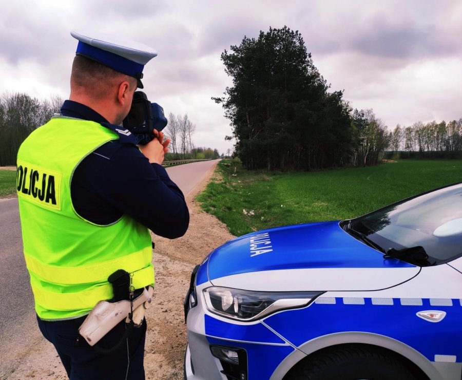 Wysokie Mazowieckie: Piątek na drogach powiatu - 55 kontroli, 57 wykroczeń