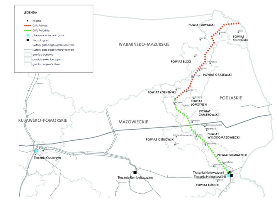 Wysokie Mazowieckie: Przewiert Direct Pipe na budowie interkonektora Polska-Litwa